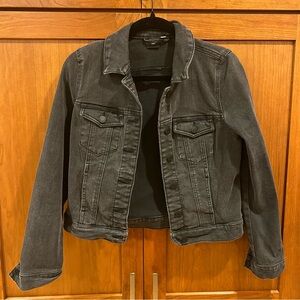 Very Moda Slim Grey Denim Jacket